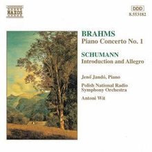 Johannes Brahms (1833-1897): Klavierkonzert Nr.1, CD