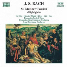 Johann Sebastian Bach (1685-1750): Matthäus-Passion BWV 244 (Ausz.), CD