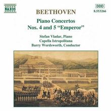Ludwig van Beethoven (1770-1827): Klavierkonzerte Nr.4 & 5, CD