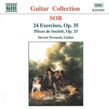 Fernando Sor (1778-1839): 24 Etüden f.Gitarre, CD