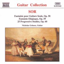 Fernando Sor (1778-1839): Fantasien op.58 & 59 für Gitarre, CD