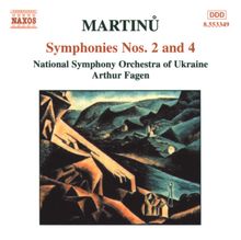 Bohuslav Martinu (1890-1959): Symphonien Nr.2 & 4, CD
