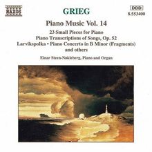 Edvard Grieg (1843-1907): Klavierwerke Vol.14, CD