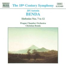Georg Anton Benda (1722-1795): Symphonien Nr.7-12, CD