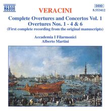 Francesco Veracini (1690-1768): Sämtliche Ouvertüren & Konzerte Vol.1, CD