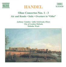 Georg Friedrich Händel (1685-1759): Oboenkonzerte Nr.1-3, CD