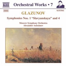 Alexander Glasunow (1865-1936): Symphonien Nr.1 & 4, CD
