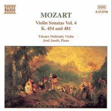 Wolfgang Amadeus Mozart (1756-1791): Sonaten für Violine & Klavier Vol.4, CD