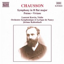 Ernest Chausson (1855-1899): Symphonie op.20, CD