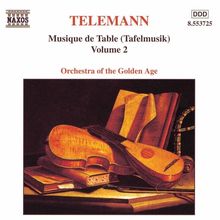 Georg Philipp Telemann (1681-1767): Tafelmusik Vol.2 (Teile 1 & 2), CD
