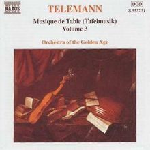 Georg Philipp Telemann (1681-1767): Tafelmusik Vol.3 (Teil 2), CD