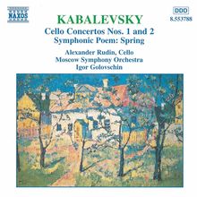 Dimitri Kabalewsky (1904-1987): Cellokonzerte Nr.1 & 2, CD