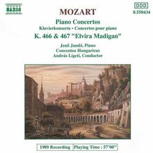 Mozart / Jando / Ligeti: Piano Concerti 20 & 21, CD