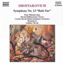 Dimitri Schostakowitsch (1906-1975): Symphonie Nr.13 