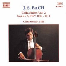 Johann Sebastian Bach (1685-1750): Cellosuiten BWV 1010-1012, CD