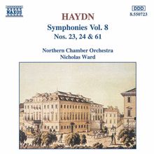 Joseph Haydn (1732-1809): Symphonien Nr.23,24,61, CD