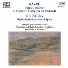 Maurice Ravel (1875-1937): Klavierkonzert G-dur, CD