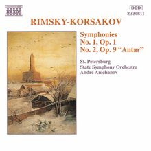Nikolai Rimsky-Korssakoff (1844-1908): Symphonien Nr.1 & 2, CD