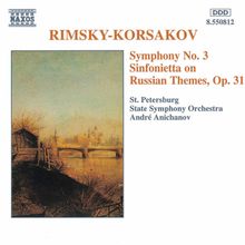 Nikolai Rimsky-Korssakoff (1844-1908): Symphonie Nr.3, CD