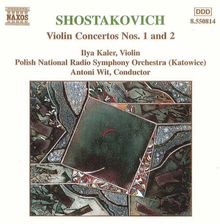 Dimitri Schostakowitsch (1906-1975): Violinkonzerte Nr.1 & 2 (opp.99 & 129), CD