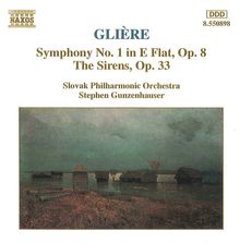 Reinhold Gliere (1875-1956): Symphonie Nr.1, CD
