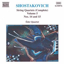 Dimitri Schostakowitsch (1906-1975): Streichquartette Nr.14 & 15, CD