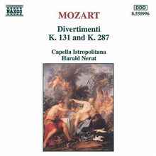 Wolfgang Amadeus Mozart (1756-1791): Divertimenti KV 131 & 287, CD