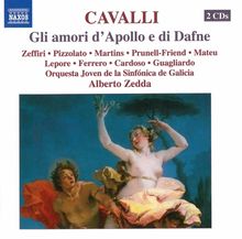 Pier Francesco Cavalli (1602-1676): Gli amori d'Apollo e di Dafne, 2 CDs