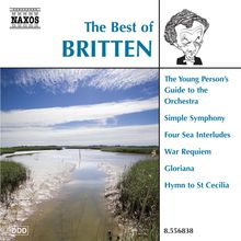 The Best of Britten (Naxos), CD