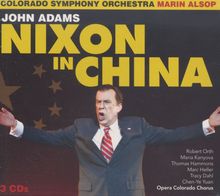 John Adams (geb. 1947): Nixon in China (Oper in 3 Akten), 3 CDs