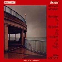 Michael Nyvang (geb. 1963): Movements for a Monumentum to the, CD