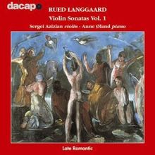 Rued Langgaard (1893-1952): Violinsonaten Vol.1, CD
