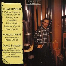 Cesar Franck (1822-1890): Orgelwerke, CD