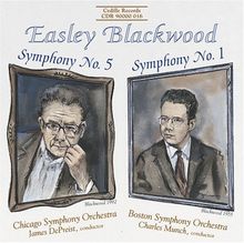 Easley Blackwood (geb. 1932): Symphonien Nr.1 & 5, CD