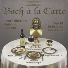 David Schrader - Bach A La Carte, CD