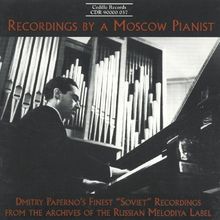 Dmitry Paperno - Recordings by a Moscow Pianist, CD