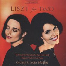 Franz Liszt (1811-1886): Ungarische Rhapsodien Nr.1-6 für Klavier 4-händig, CD
