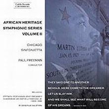African Heritage Symphonic Series Vol.2, CD