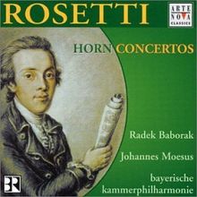 Antonio Rosetti (1750-1792): Hornkonzerte Murray C40,42,43 (Kaul 35,40,45,deest), CD
