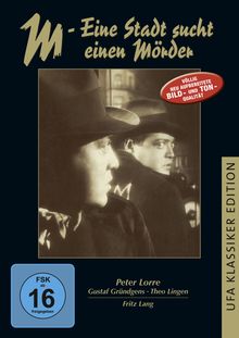 M - Eine Stadt sucht einen Mörder, DVD