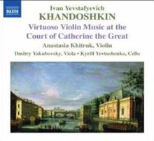 Iwan Khandoschkin (1747-1804): Sonaten für Violine solo Nr.1-3, CD