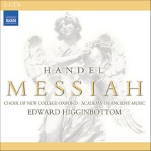 Georg Friedrich Händel (1685-1759): Der Messias, 2 CDs
