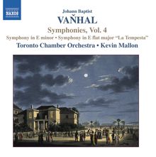 Johann Baptist Vanhal (1739-1813): Symphonien Vol.4, CD