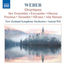Carl Maria von Weber (1786-1826): Ouvertüren, CD