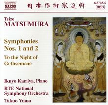 Teizo Matsumura (geb. 1929): Symphonien Nr.1 & 2, CD