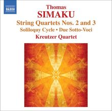 Thomas Simaku (geb. 1958): Streichquartette Nr.2 & 3 (