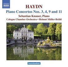 Joseph Haydn (1732-1809): Klavierkonzerte H18 Nr. 3, 4,9, 11, CD