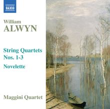 William Alwyn (1905-1985): Streichquartette Nr.1-3, CD