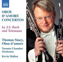 Georg Philipp Telemann (1681-1767): Konzerte für Oboe D'Amore in A & G, CD
