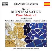 Xavier Montsalvatge (geb. 1912): Klavierwerke Vol.1, CD